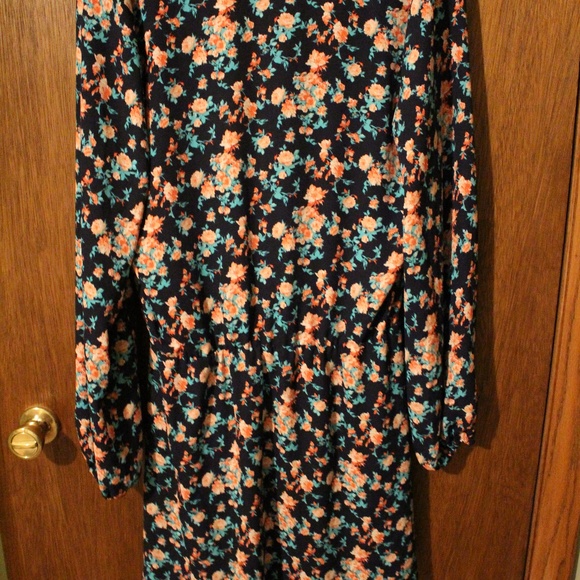 WAYF Nordstrom Floral Faux Wrap Dress - Picture 2 of 8